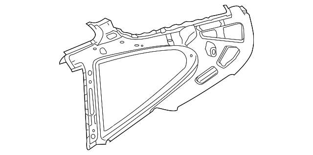 996-502-153-04-GRV Деталь UPPER PANEL, LEFT