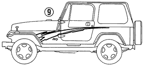 Wrangler STRIPE TAPE