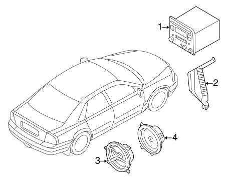 Body/Sound System for 2006 Ford Freestyle #1