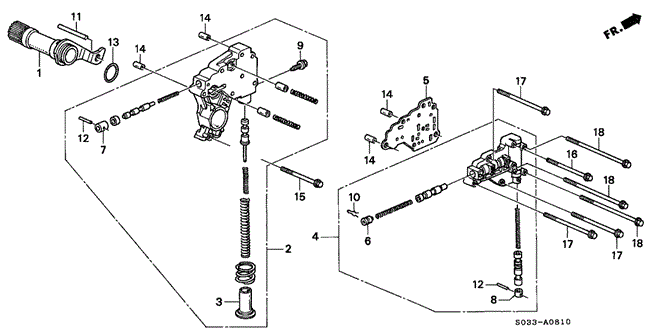 TRANSMISSION - AUTOMATIC/AT REGULATOR (1) for 1996 Honda CIVIC HATCHBACK #1