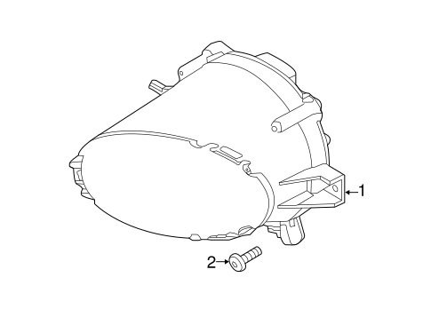 XC70 DAYTIME RUNNING LAMP COMPONENTS