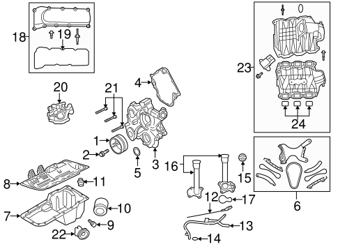 Dakota ENGINE PARTS