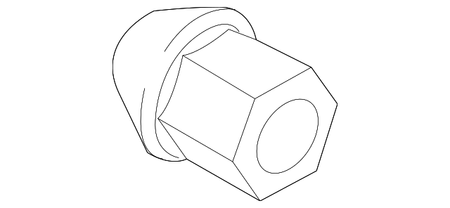 LR001381 WHEEL NUT