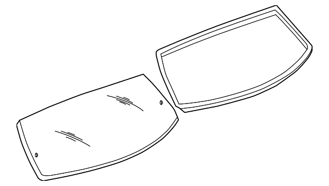 19178114 Деталь BACK GLASS
