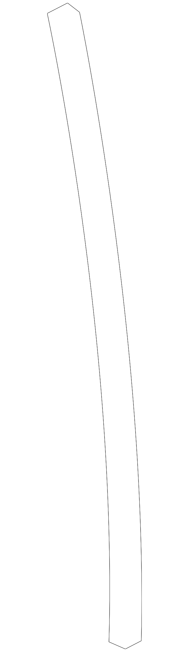 13124161 Деталь SEAL STRIP, LEFT