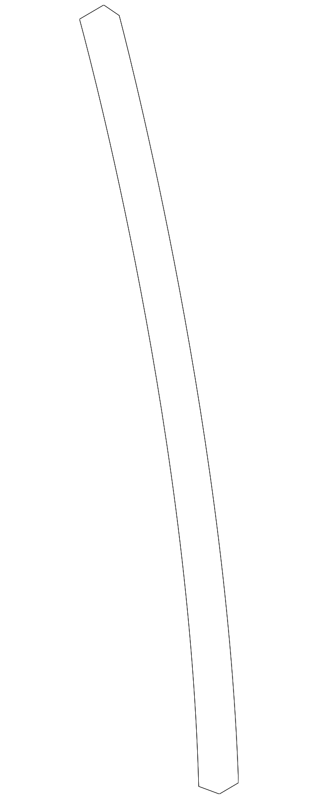 13124172 Деталь SEAL STRIP, LEFT