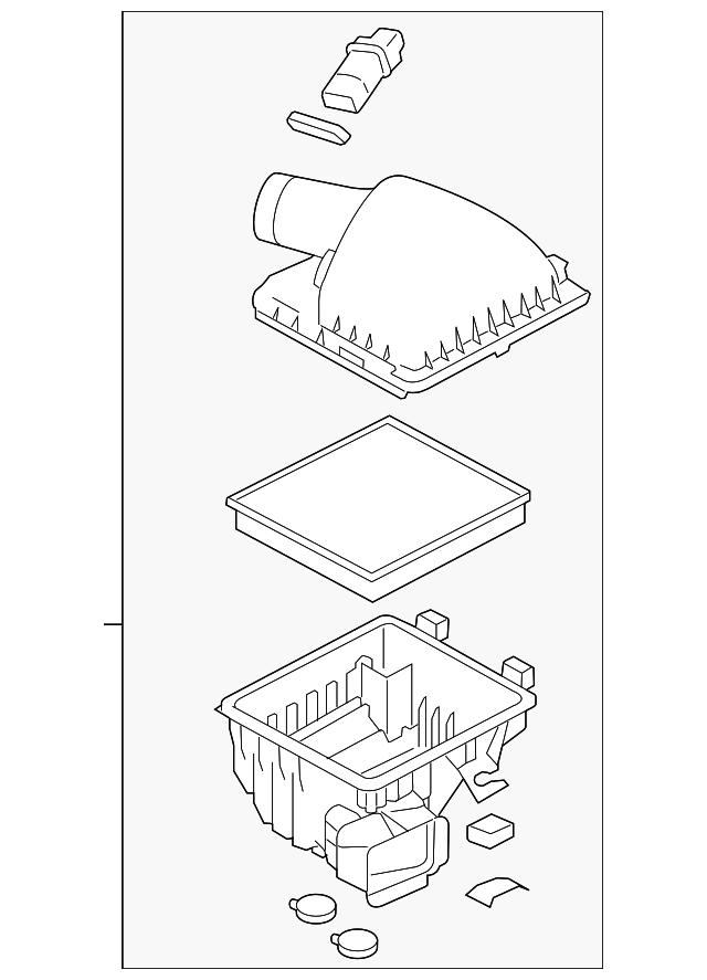 AR3Z9600D Деталь AIR CLEANER ASSY