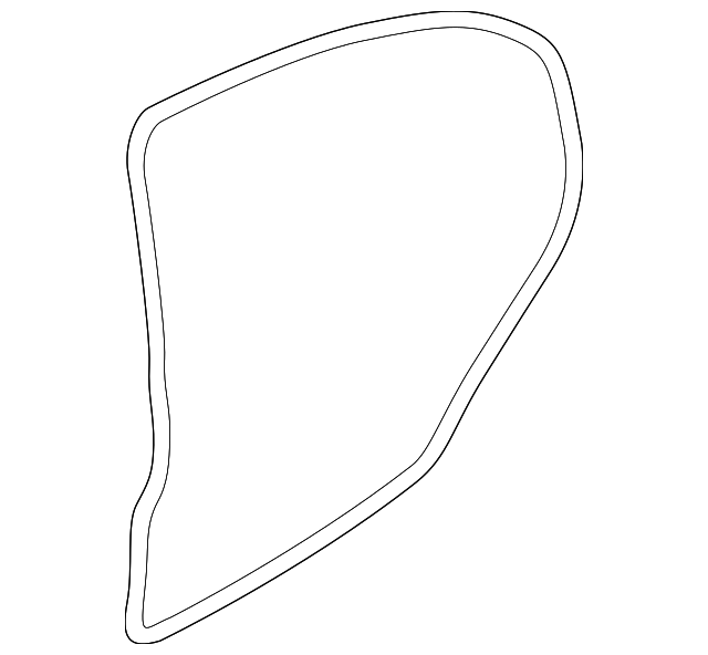 XR845066 Деталь DOOR W'STRIP, LEFT
