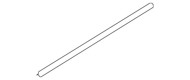 XR835586 Деталь LOWER W'STRIP, LEFT