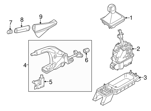 Body/Center Console for 2016 Volkswagen GTI #3