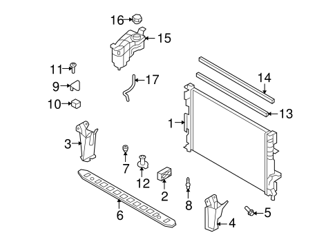 S80 RADIATOR & COMPONENTS
