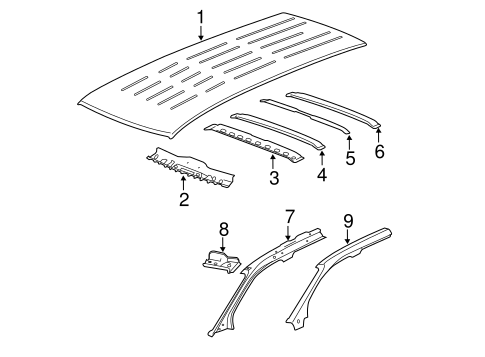 Acadia ROOF & COMPONENTS