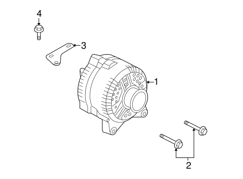 Electrical/Alternator for 2009 Ford E-350 Super Duty #1