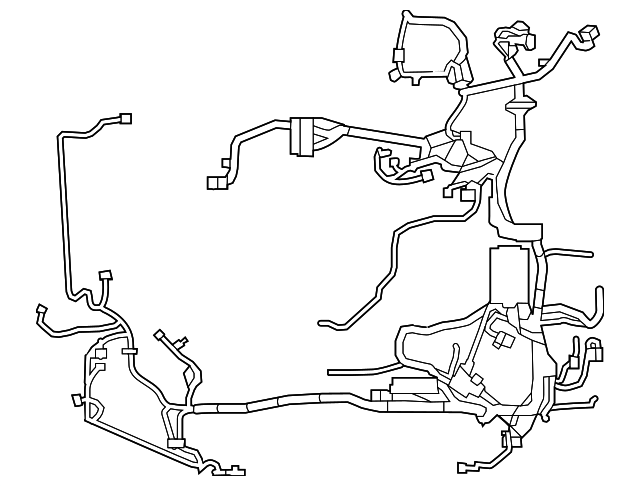 BE5Z-14290-AB WIRE HARNESS