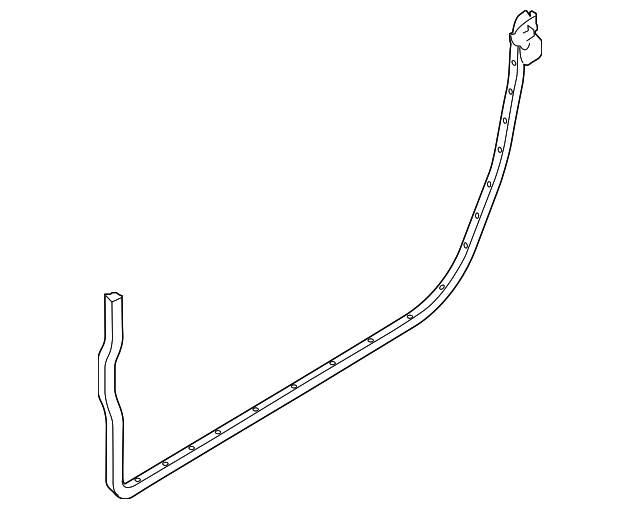 BR3Z-6320530-A LOWER W'STRIP, RIGHT