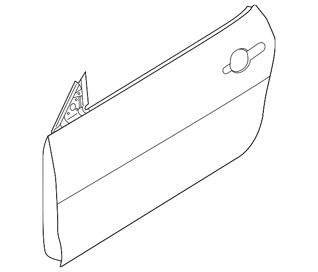AR3Z-6320124-B DOOR SHELL, RIGHT