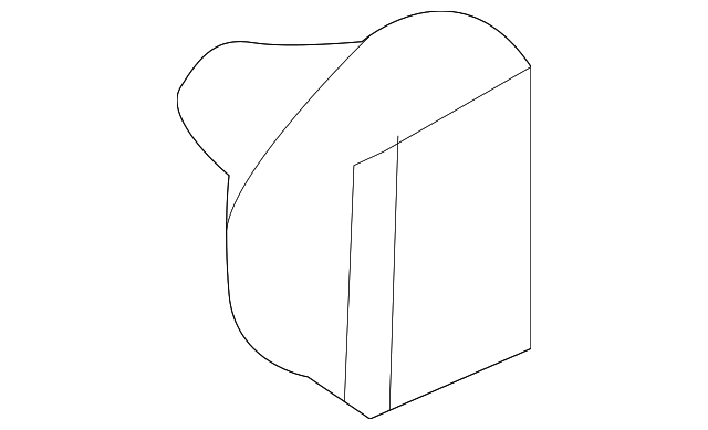 -W715877-S300 Деталь SIDE MOLDING RETAINER CLIP, RIGHT