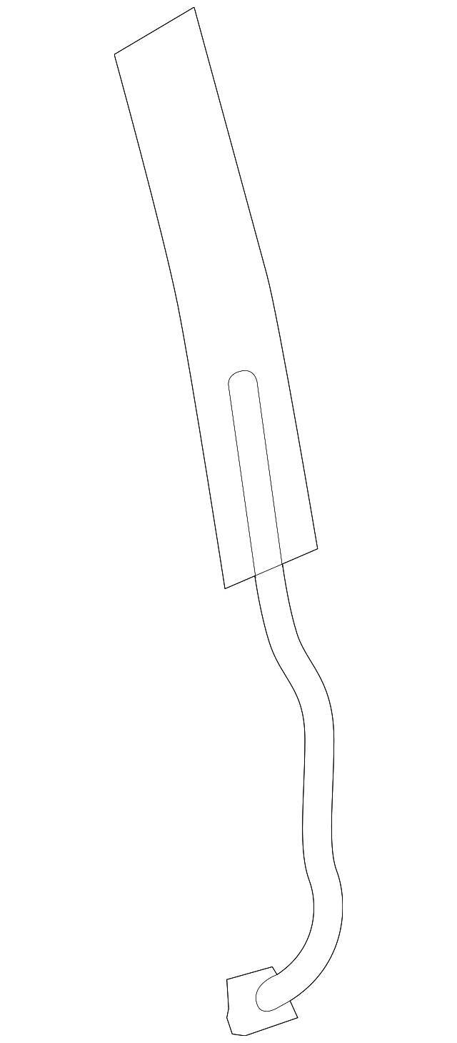 BE9Z-7420555-B Деталь APPLIQUE, LEFT
