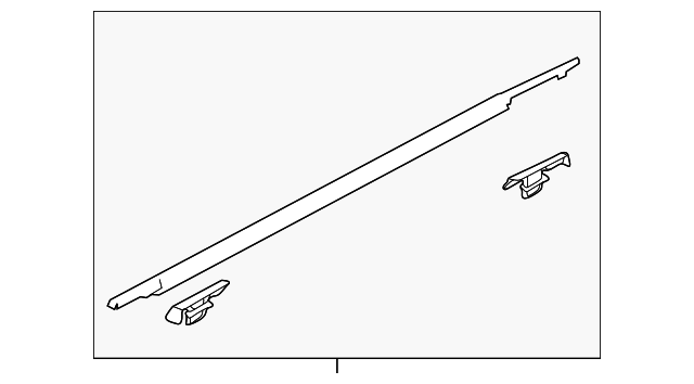 AE9Z-7421452-B Деталь BELT W'STRIP, RIGHT