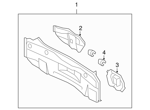 BODY/REAR BODY for 2009 Scion xB #1