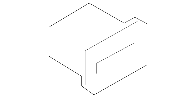 999-507-995-40 Деталь ROCKER MOLDING RETAINER, RIGHT