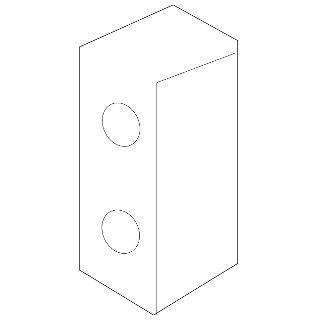 DT1Z-1525030-B Деталь LOWER TRACK STOP, RIGHT