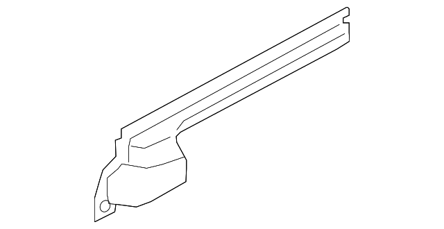 DT1Z-6125094-G Деталь INNER COVER, LEFT