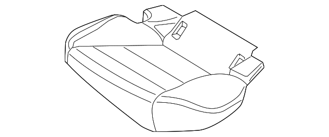 970-522-161-62-DAM Деталь CUSHION COVER, LEFT