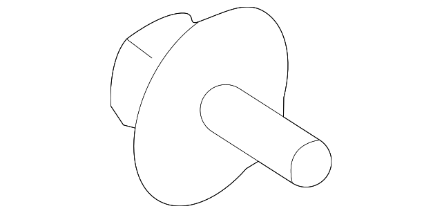 -W716251-S439 Деталь HINGE RETAINER, LEFT