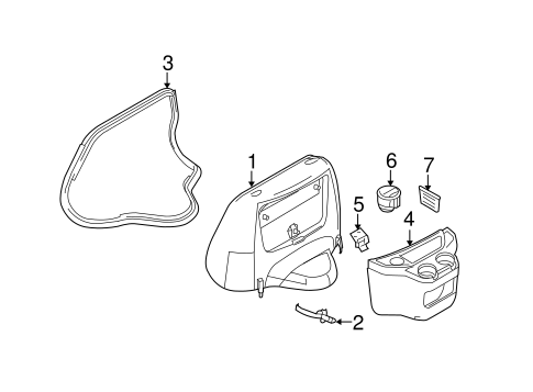 Body/Cover & Components for 2012 Ford E-250 #2