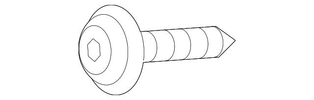 XR812985PVJ Деталь PKG TRAY TRIM CLIP, RIGHT