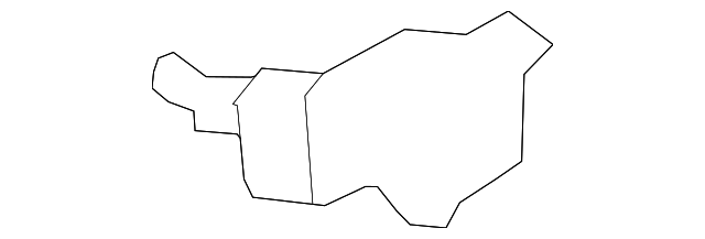 3F2Z-6F054-AA Деталь RADIATOR SUPPORT BRACKET