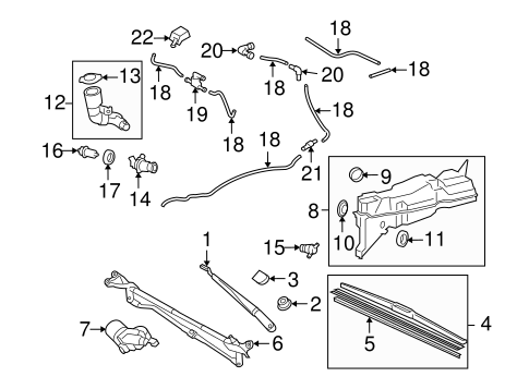BODY/WIPER & WASHER COMPONENTS for 2011 Toyota Land Cruiser #1