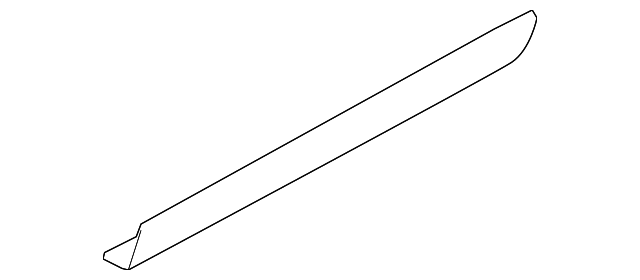 AG1Z-5425557-AA Деталь SIDE MOLDING, LEFT