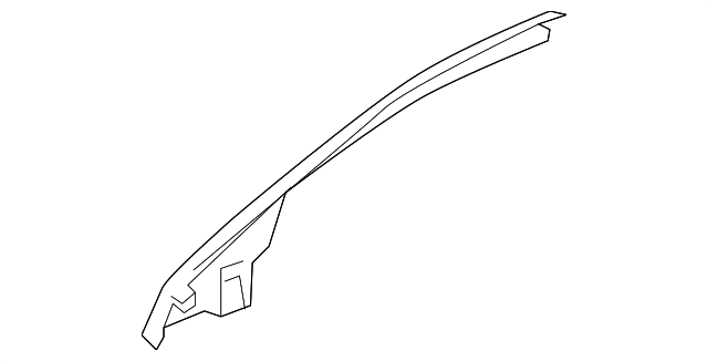 15814853 Деталь WINDSHIELD PILLAR REINF, RIGHT