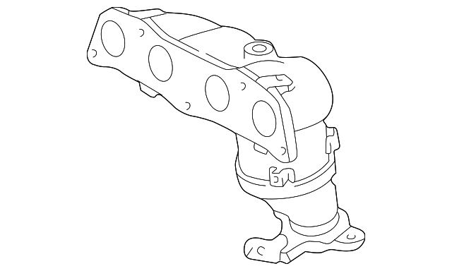 88971578 Деталь EXHAUST MANIFOLD