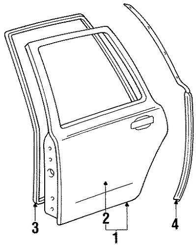 Town Car DOOR & COMPONENTS 2