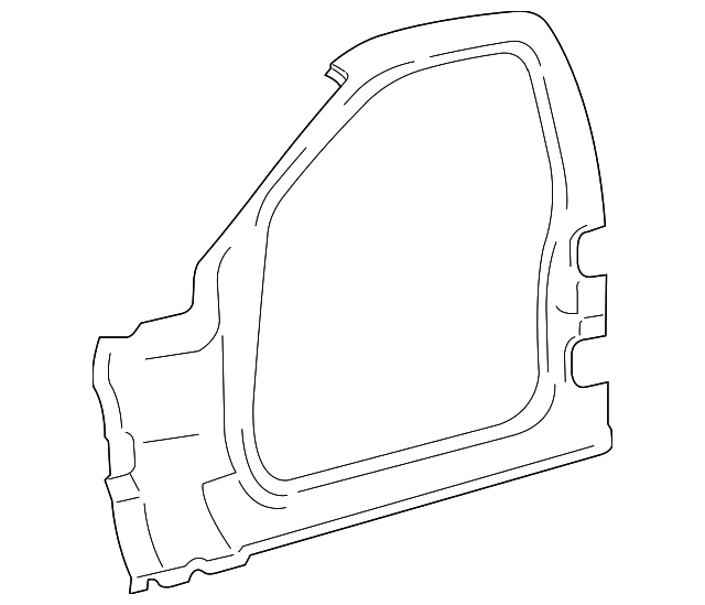 3W1Z-54211A10-AA Деталь APERTURE PANEL, RIGHT