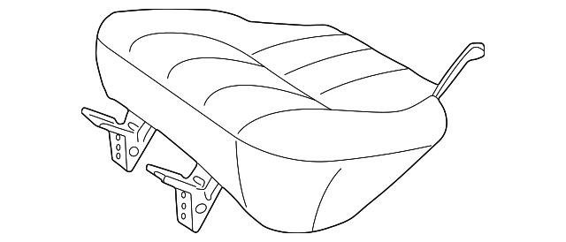 BTR1071AUK Деталь SEAT CUSHION, LEFT