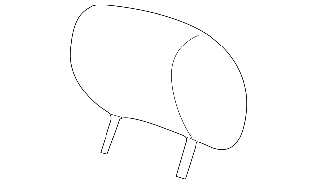 BTR7956AUK Деталь HEADREST, RIGHT