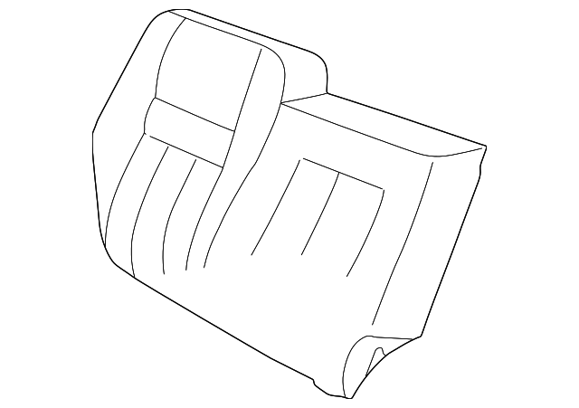 BTR1453AUK Деталь SEAT BACK, RIGHT