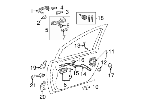BODY/DOOR for 2005 Toyota Prius #1