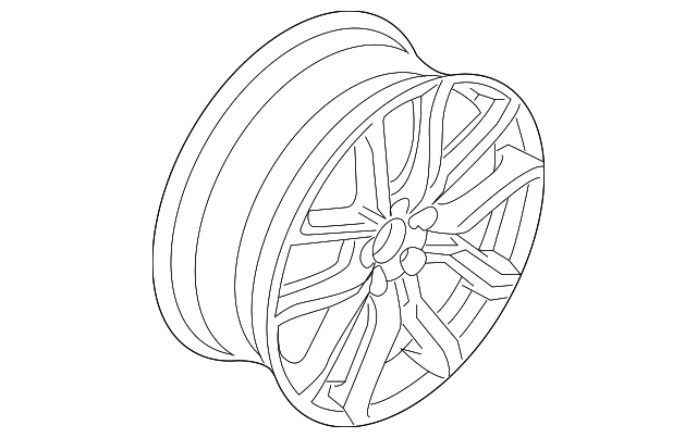 31269361 Деталь WHEEL, ALLOY