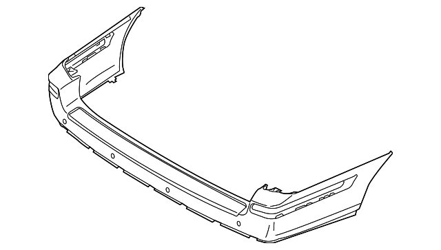 39891551 Деталь BUMPER COVER