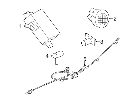 Electrical/Parking Aid for 2010 Ford Edge #1
