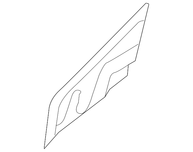 30744319 PLATE, RIGHT
