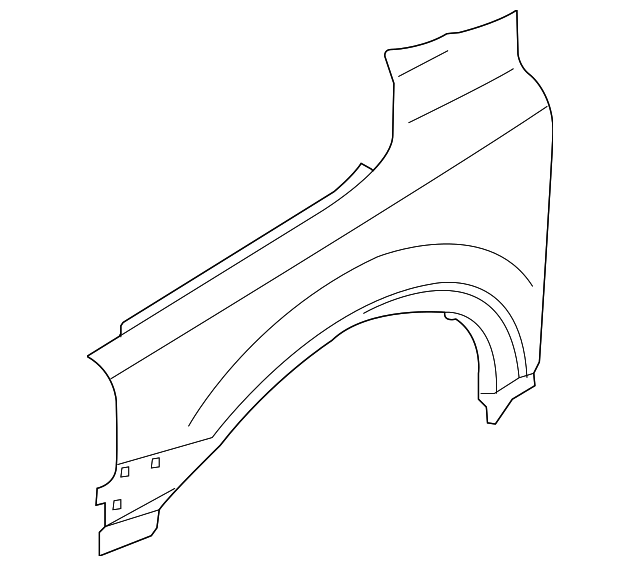 30796495 FENDER, RIGHT
