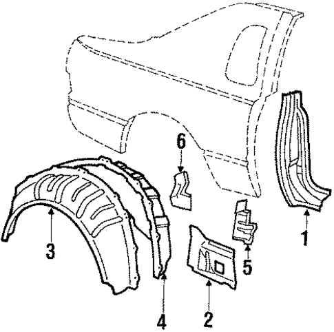 Thunderbird INNER STRUCTURE & RAILS 2