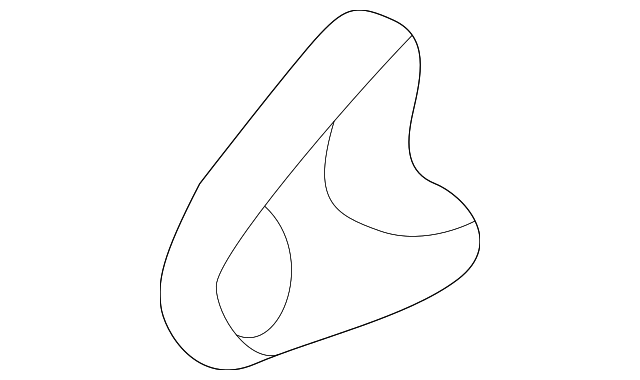 32007707 Деталь GLASS SLIDER, LEFT