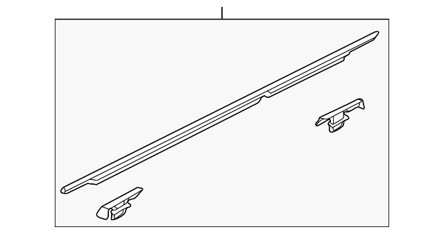 AE9Z-7425597-C Деталь BELT W'STRIP, LEFT